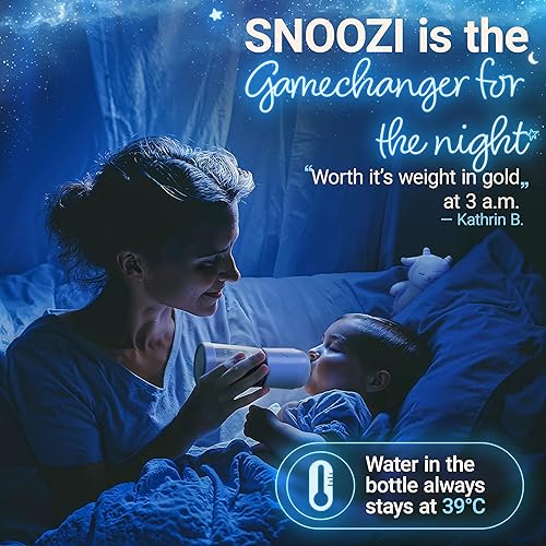 Miniatura 4 de Set  Botella de noche con calentador de biberones  Innovador biberón para noches sin estrés  patentado a nivel mundial (1 botella)