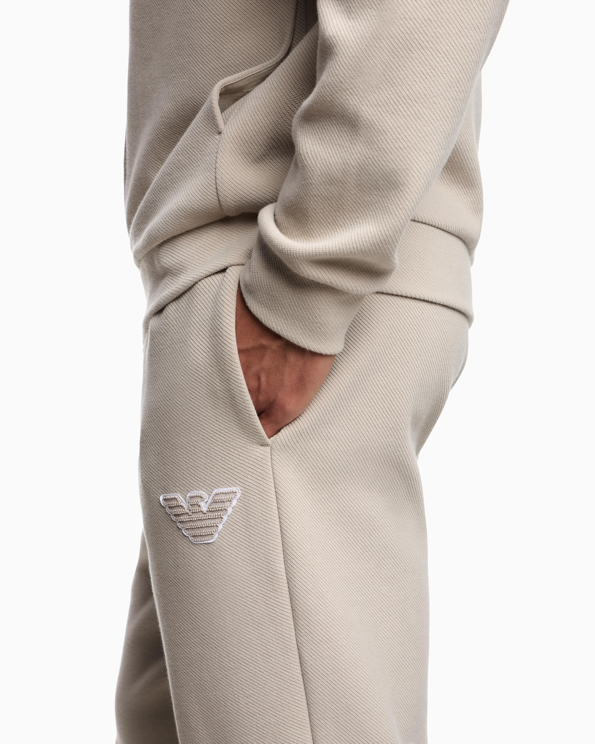 Emporio Armani Pants with Cuffs - Pantalones Deportivos Hombre