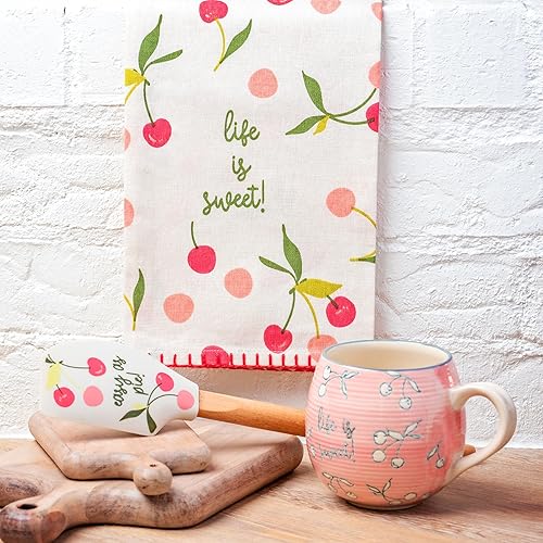 Miniatura 8 de Karma Toalla de té de mariposa  Toallas de mano 100% algodón para la cocina  Decoración moderna del hogar  Azul claro, pequeño