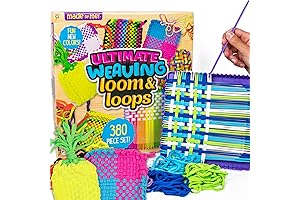 Made By Me Ultimate Weaving Loom Kit for Creative Kids