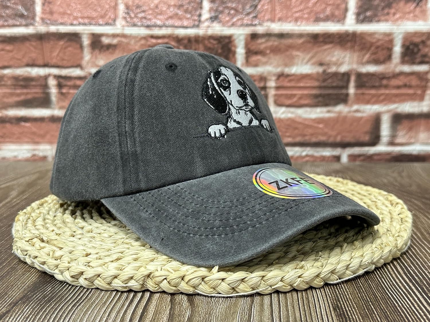 Dog Lover Gifts, Embroidered Dog Baseball Hats for for Men Women - Image 2