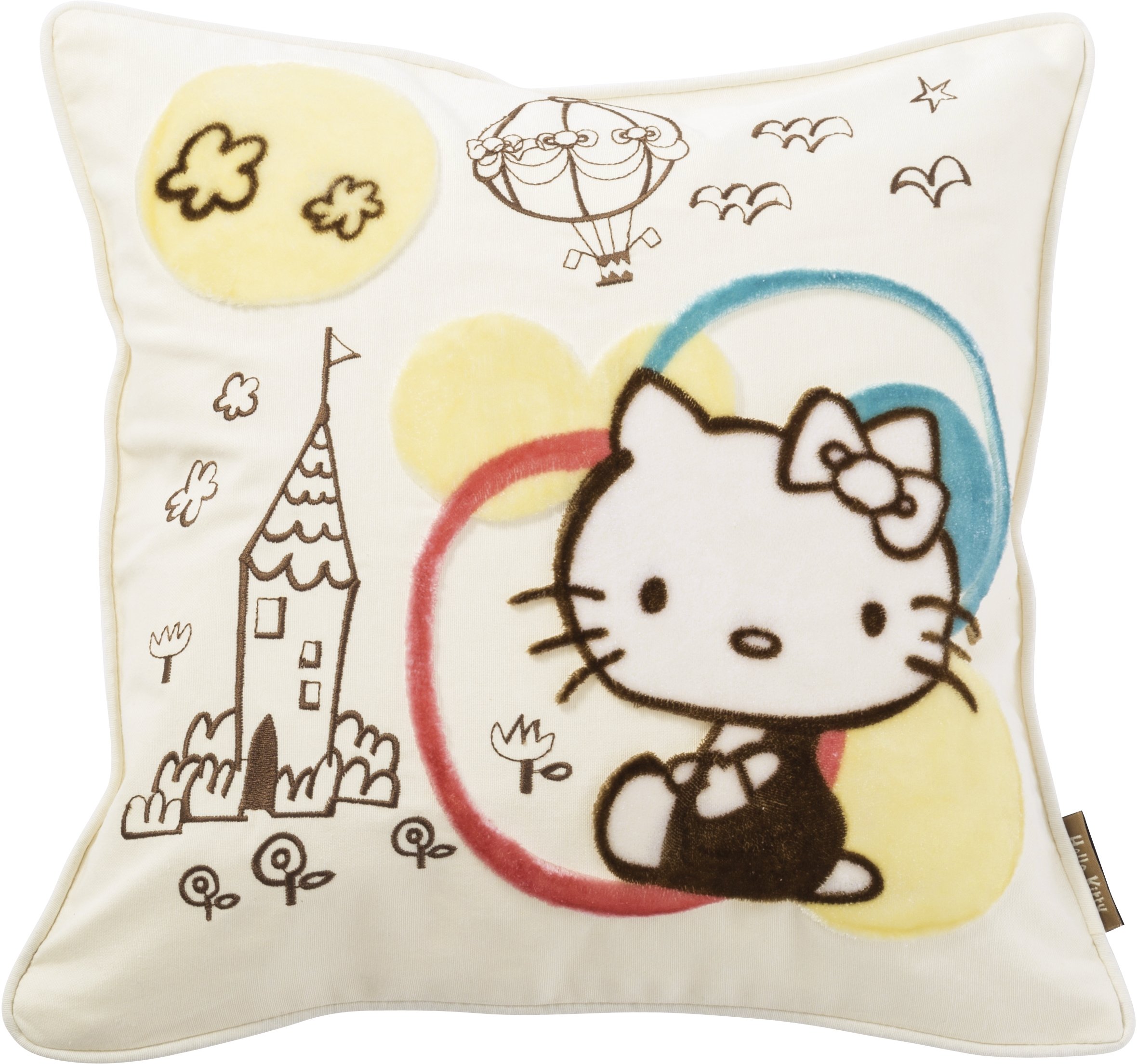Amazon.co.jp: 丸眞 クッションカバー サンリオ ハローキティ 45cm角 