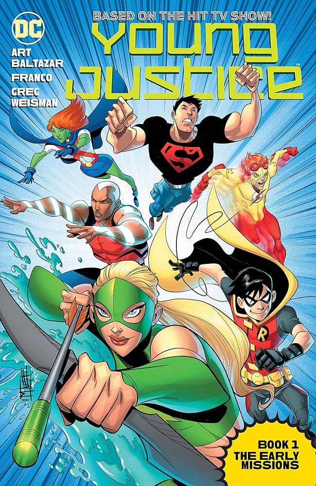 アメコミ・英語　全6巻セット　ヤング・ジャスティス　YOUNG JUSTICE アメコミ・英語 全6巻セット ヤング・ジャスティス YOUNG JUSTICE