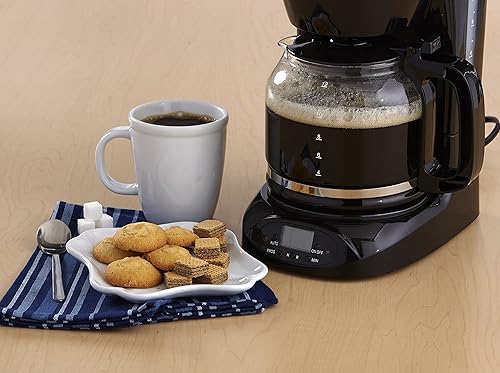 Miniatura 4 de IMUSA EE UU gau-18210b 12Copa Cafetera eléctrica programable Negro