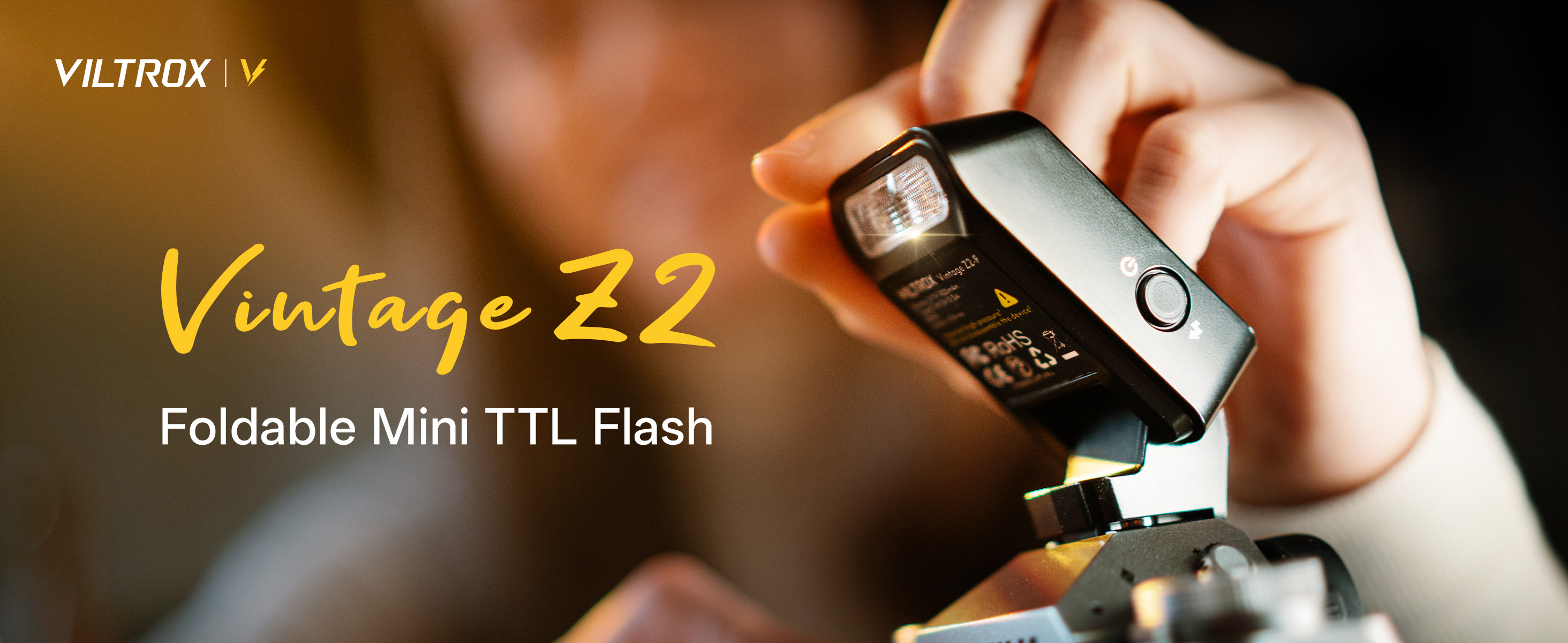 Amazon.com : VILTROX Vintage Z2 TTL Mini Speedlite Flash for Sony