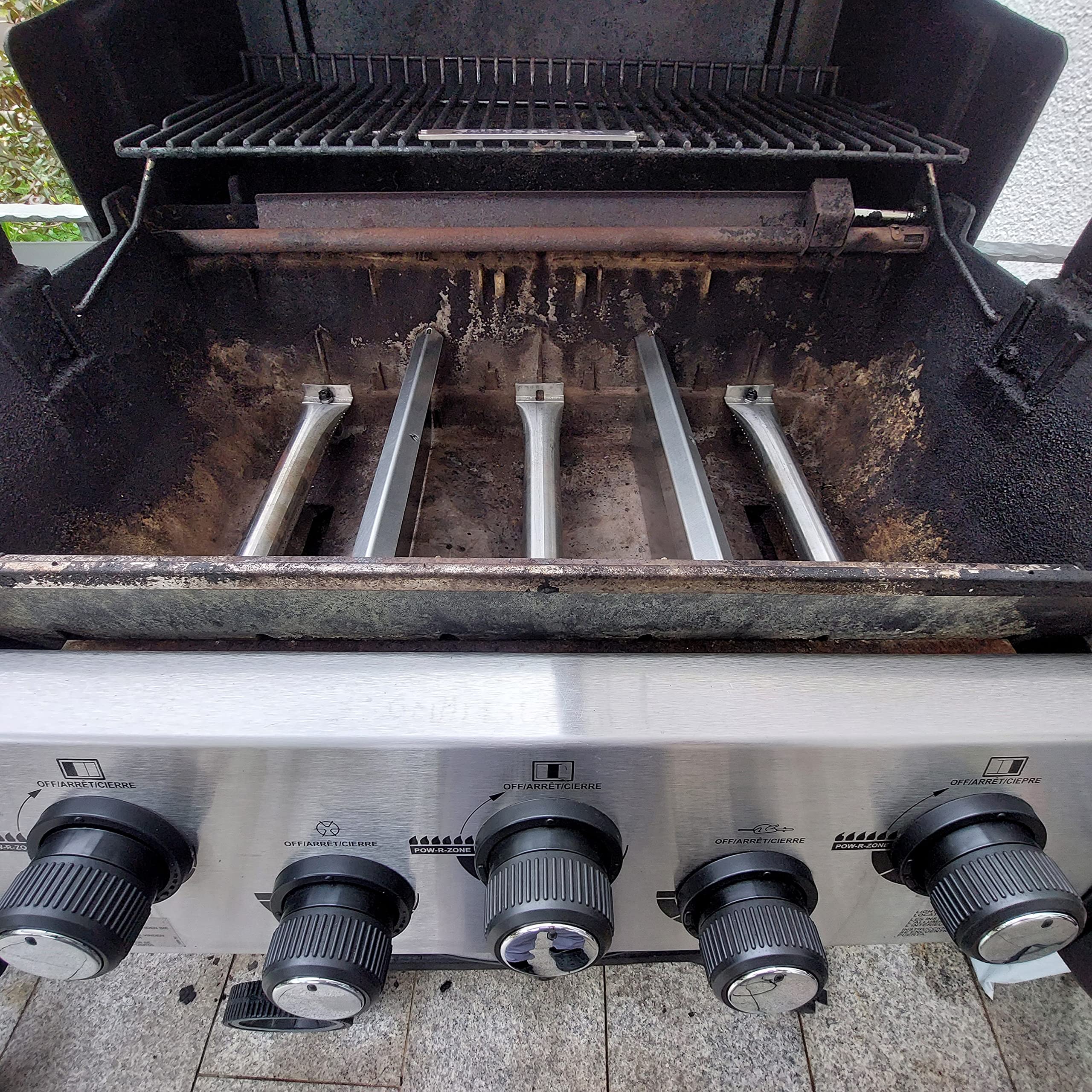 Grillrost.com Das Original Edelstahl Flav-R-Zone Teiler für Broil King Signet und Sovereign - Extra Massiv