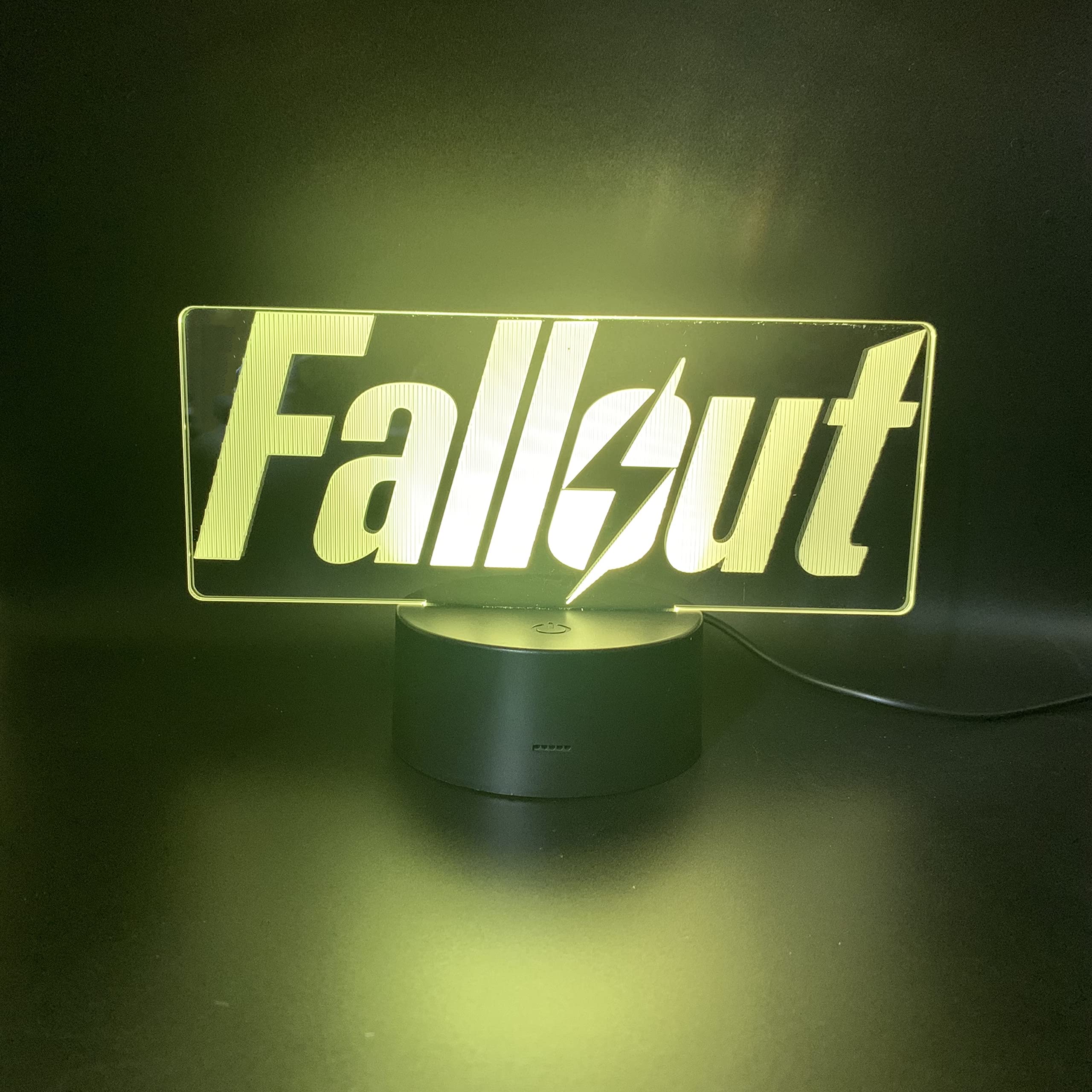 Half Life - Lampada LED con logo cambia colore USB, luce notturna