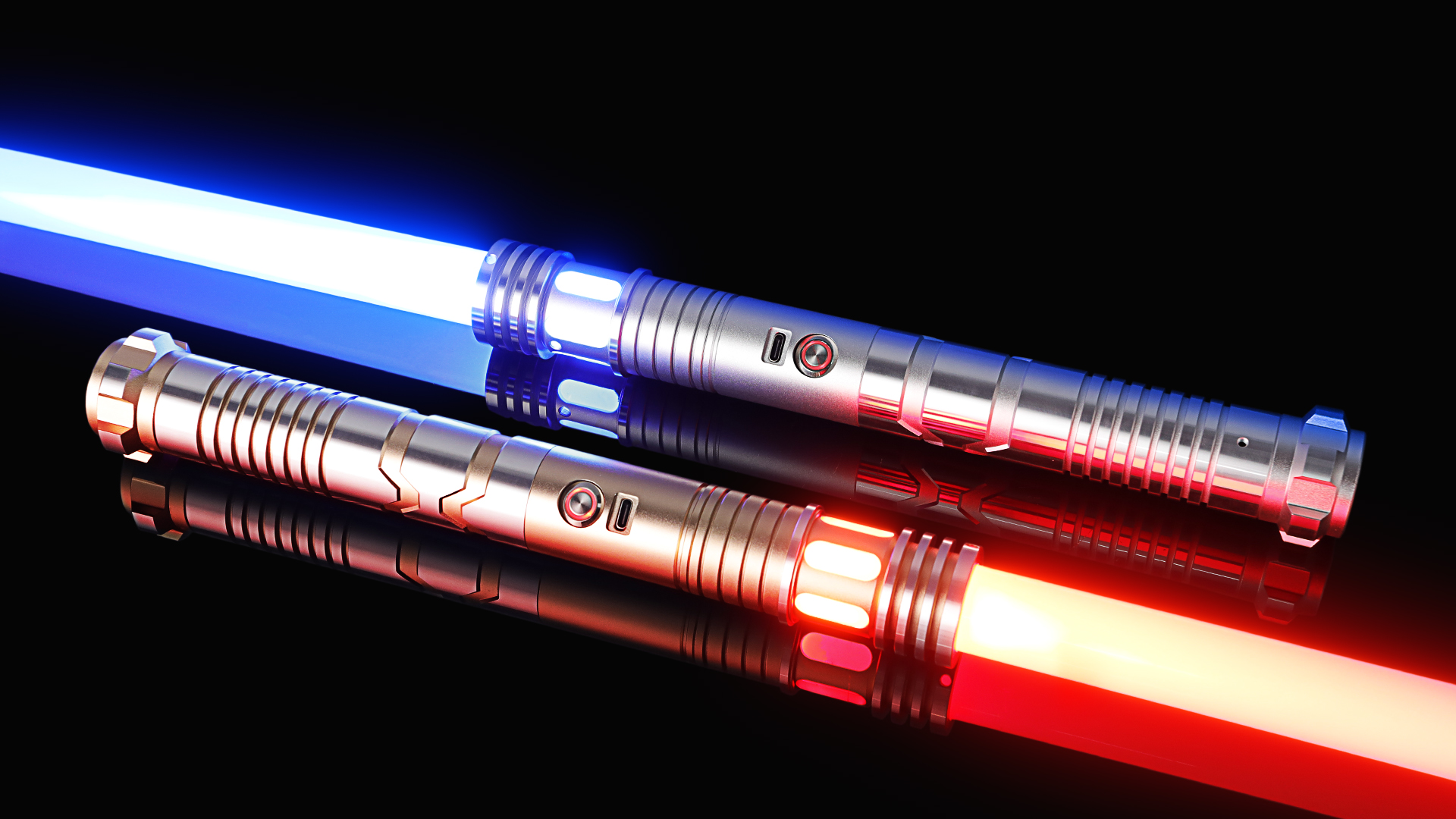 9 Sound Fonts Smooth Swing Light Saber Function Display