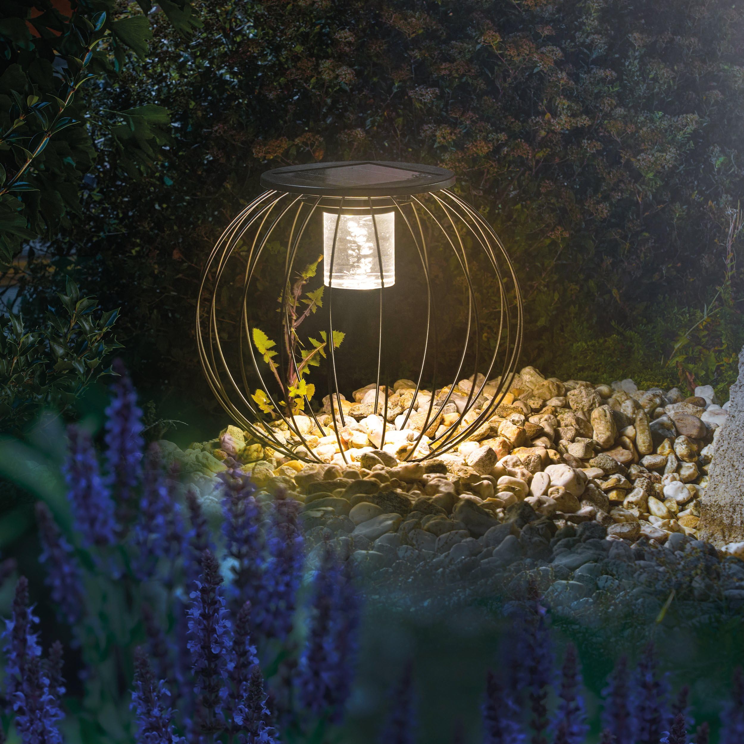Esotec Solar Gartenleuchte Solarleuchte Gartendeko Sorrent LED 102744