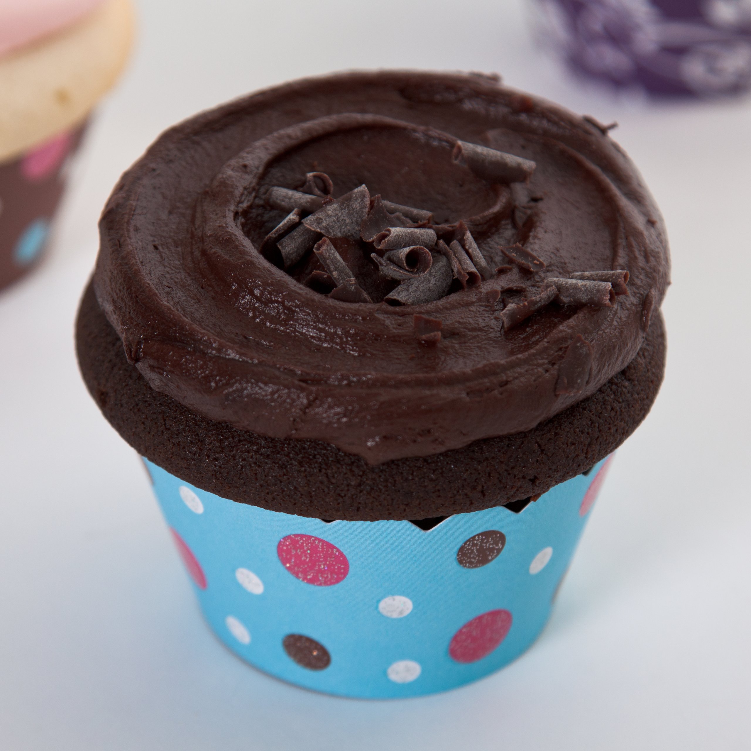 Cupcake Wrappers Swirls Adjustable - Set of 12 (Gold)