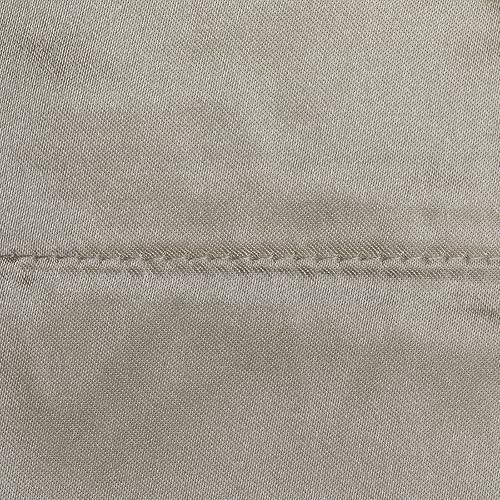 Miniatura 4 de Baltic Linen - 361129150 - Juego de sábanas de lujo de satén Queen Ivory 4 piezas