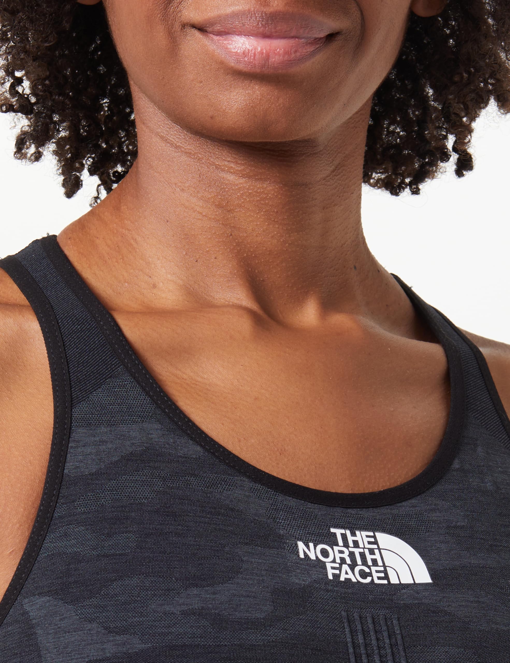 The North Face Seamless Top Reggiseno Sportivo TNF Black/Asphalt Grey L