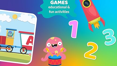 Kids Fun Learning: Educational Videos & Games | ABC, Counting, Shapes, Colours, Emotions, Drawing, C