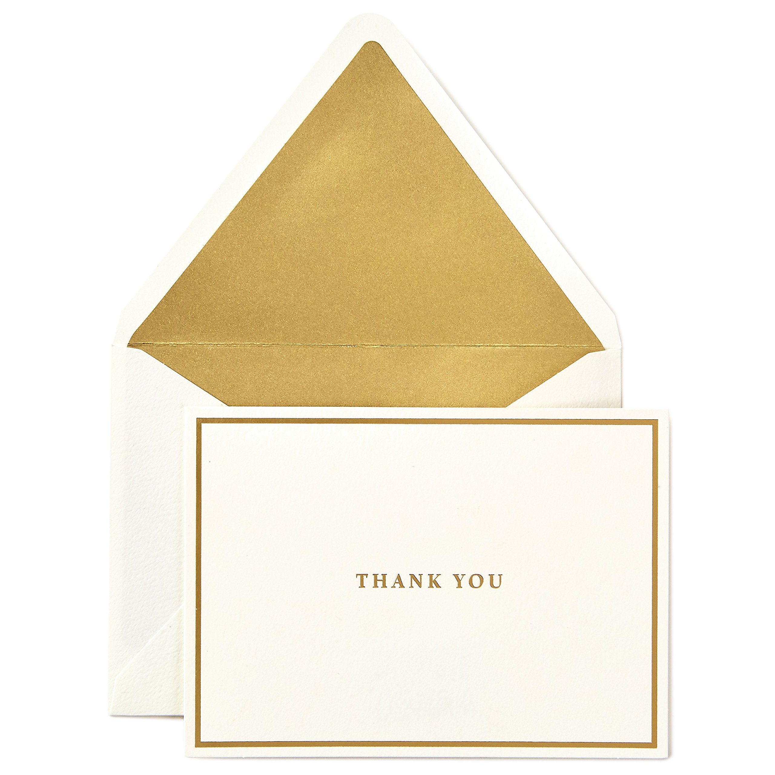 Buy Hallmark Signature Gold Boxed Stationery Note Cards Assortment