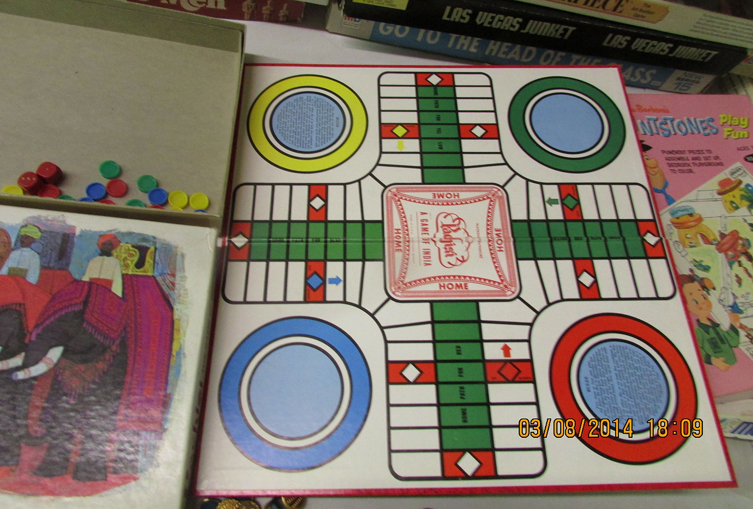 Amazon.com: Pachisi: A Game of India (1962) : Toys & Games