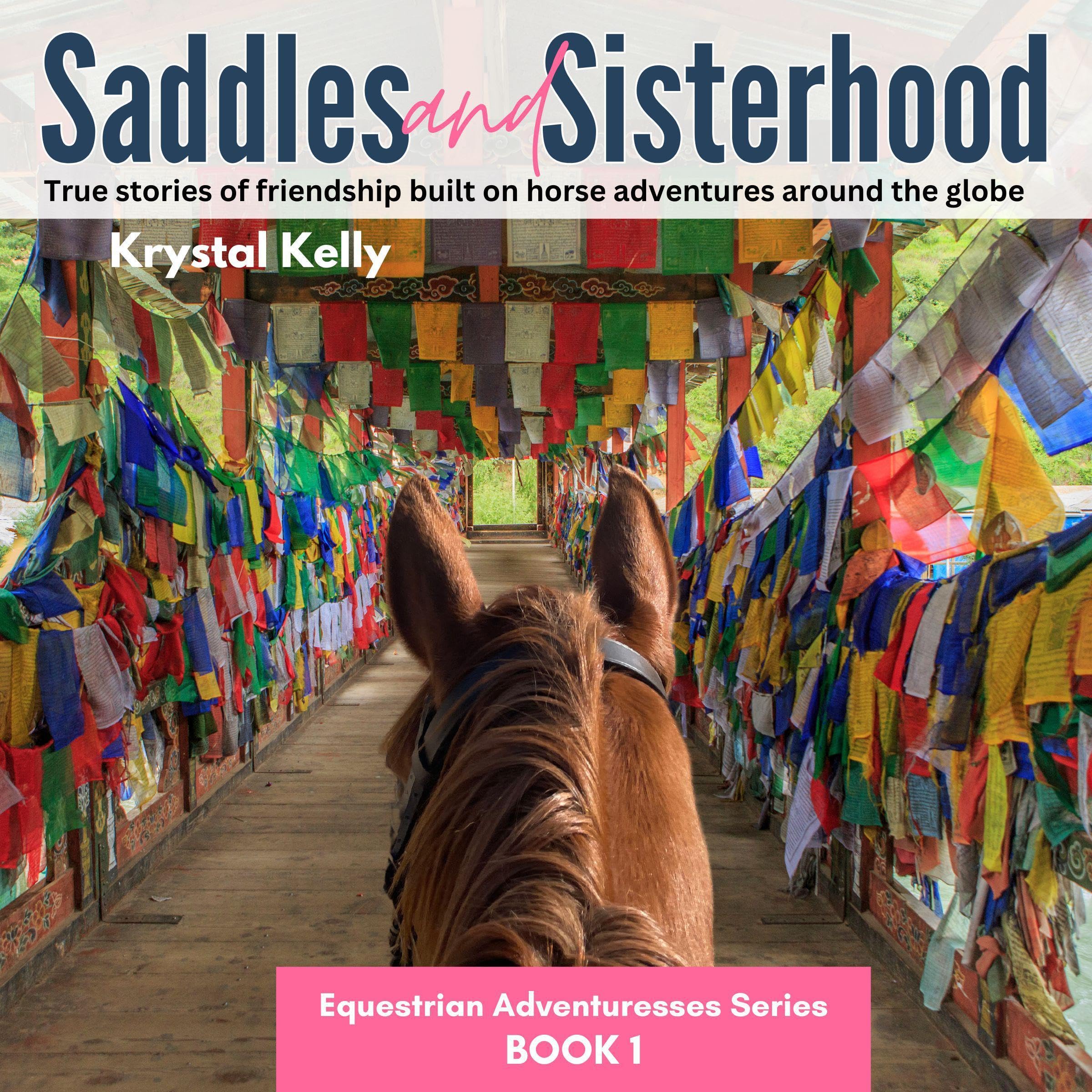 Cover art for Saddles and Sisterhood: True Stories of Friendships Built During Trail Riding and on Long Distance Horse Riding Travels
