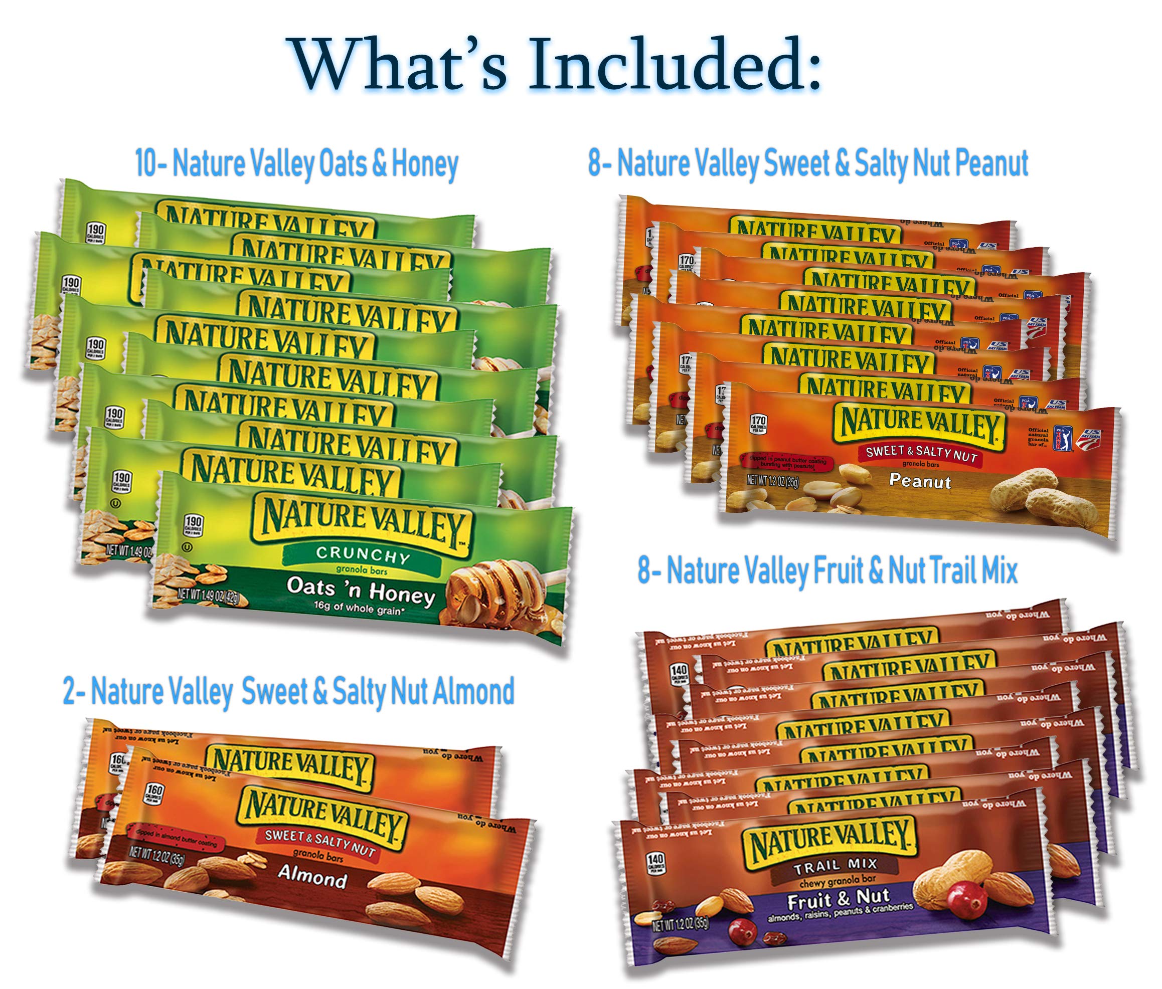 Healthy Snacks To Go Healthy Mixed Snack Box & Snacks Gift Variety Pack