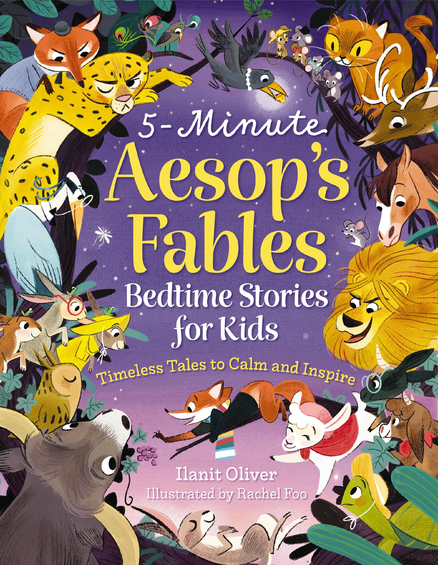5-Minute Aesop's Fables: Bedtime Stories for Kids (Classic Tales to Calm and Inspire)