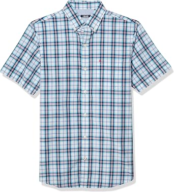 Izod Men's Breeze Short Sleeve Button 