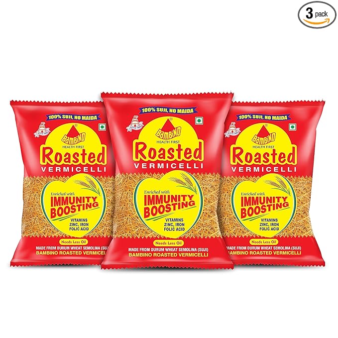 Bambino Roasted Vermicelli 900g (Combo Pack Of 3)