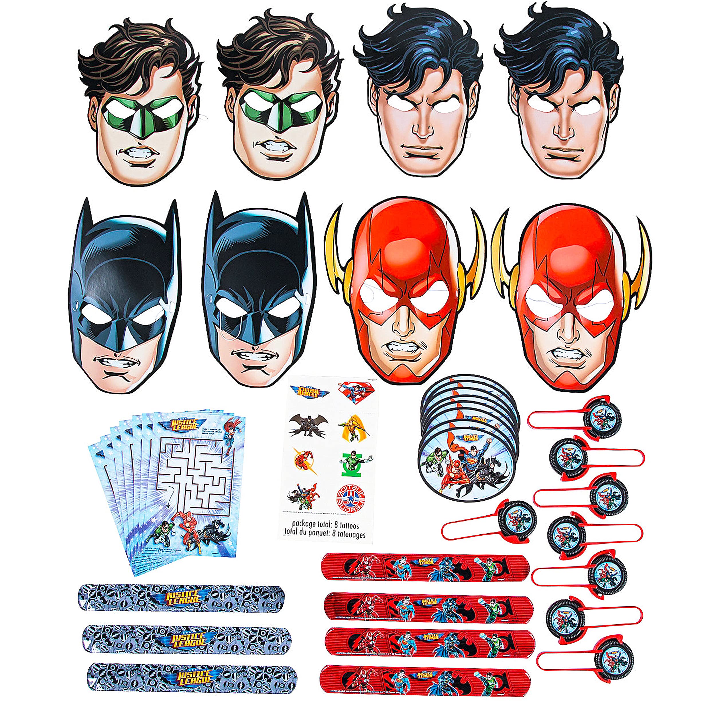 DC Shop Justice League Superman Batman Loot Bags Birthday Party Favors