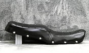 Amazon | GB350 黒皮 6鋲打ち 標準 タックロールシート/ GB350