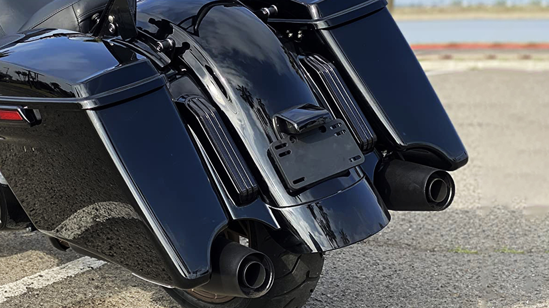 ロードグライド　エクステンション Amazon | YHMTIVTU オートバイ 4.5