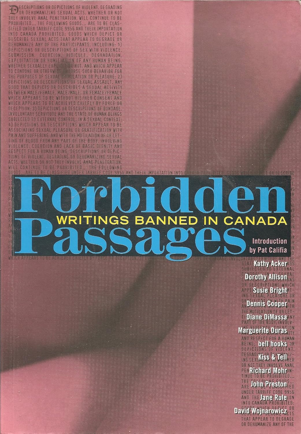 Forbidden Passages: Writings Banned in Canada      Paperback – November 30, 1995