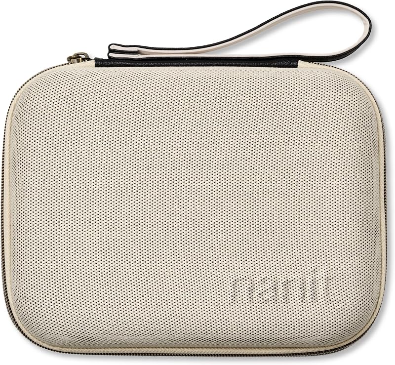Travel Case - Protective Hard Shell Carrying Case for Nanit Pro Baby Monitor and Multi-Stand Travel Accessory, Two Tone Canvas | Multi-stand travel accessory, Two tone canvas