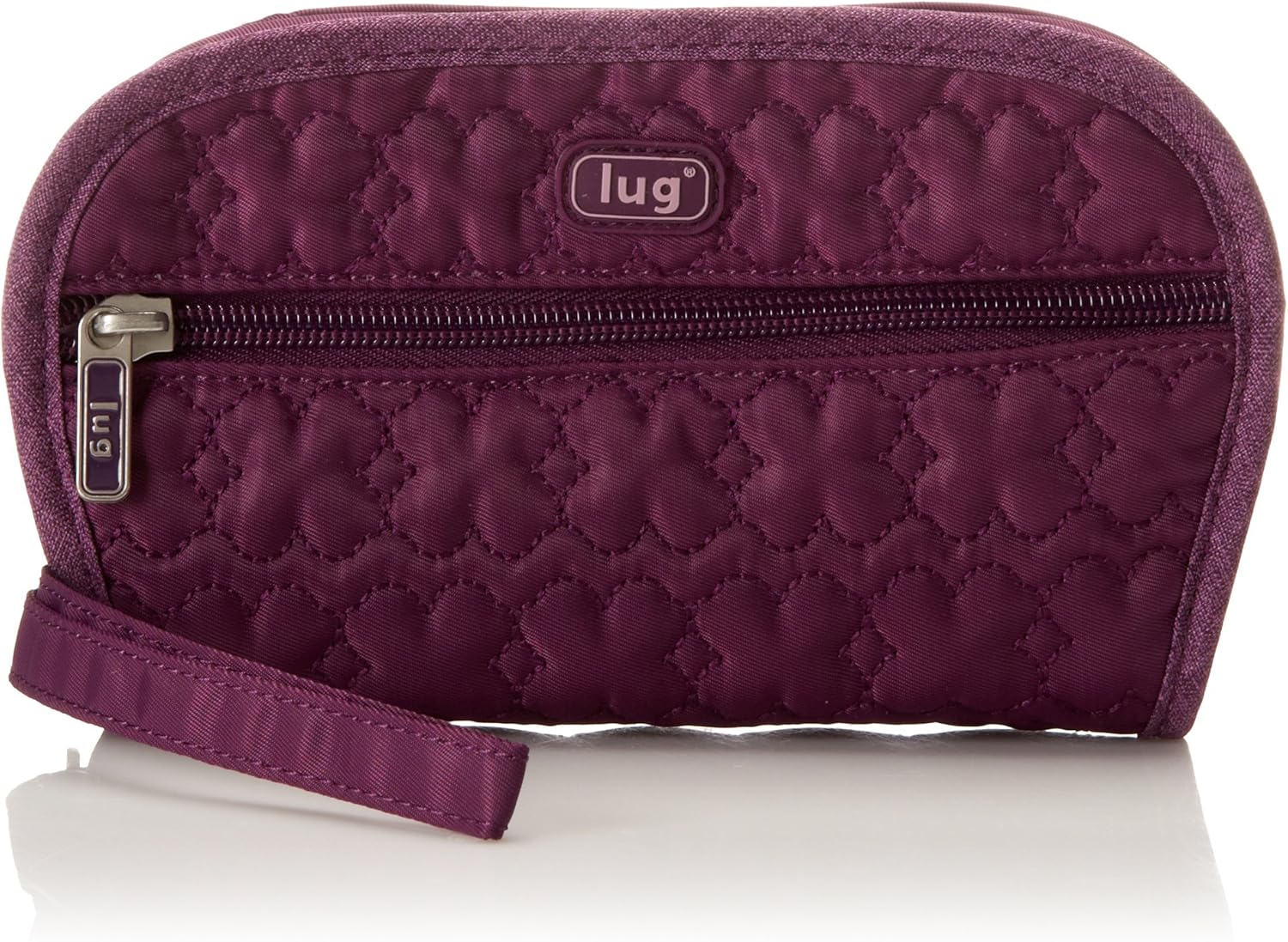 Lug Flipper Jewelry Clutch, Plum Purple, One Size