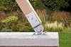 Alberts 208714 Post Holder with Moving Top | Screw-On | Hot-Dip المجلفن | Clear Width 91 mm