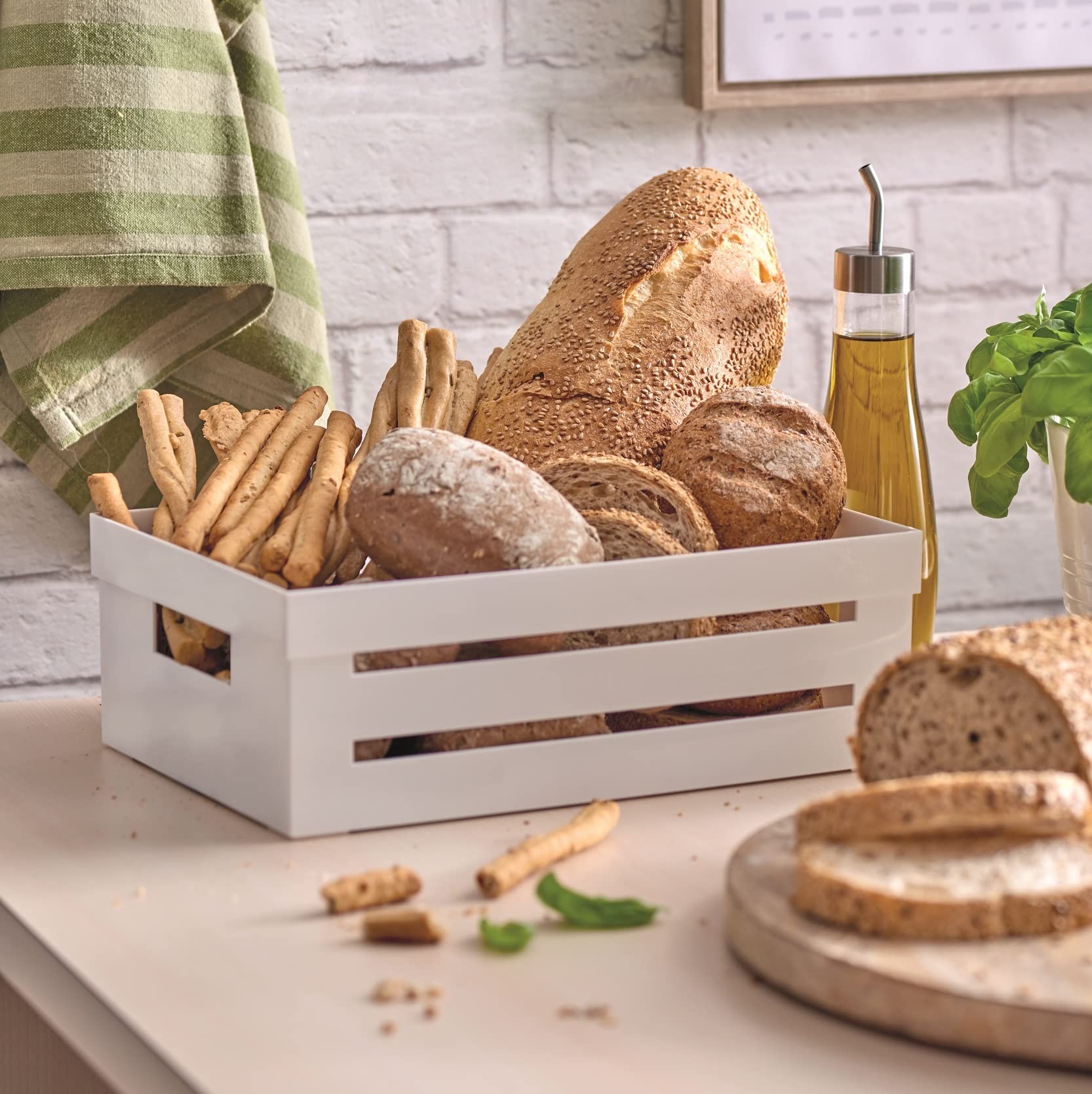 Snips Cassetta Cucina Organizer 5 LT Bianco Made in Italy BPA Free