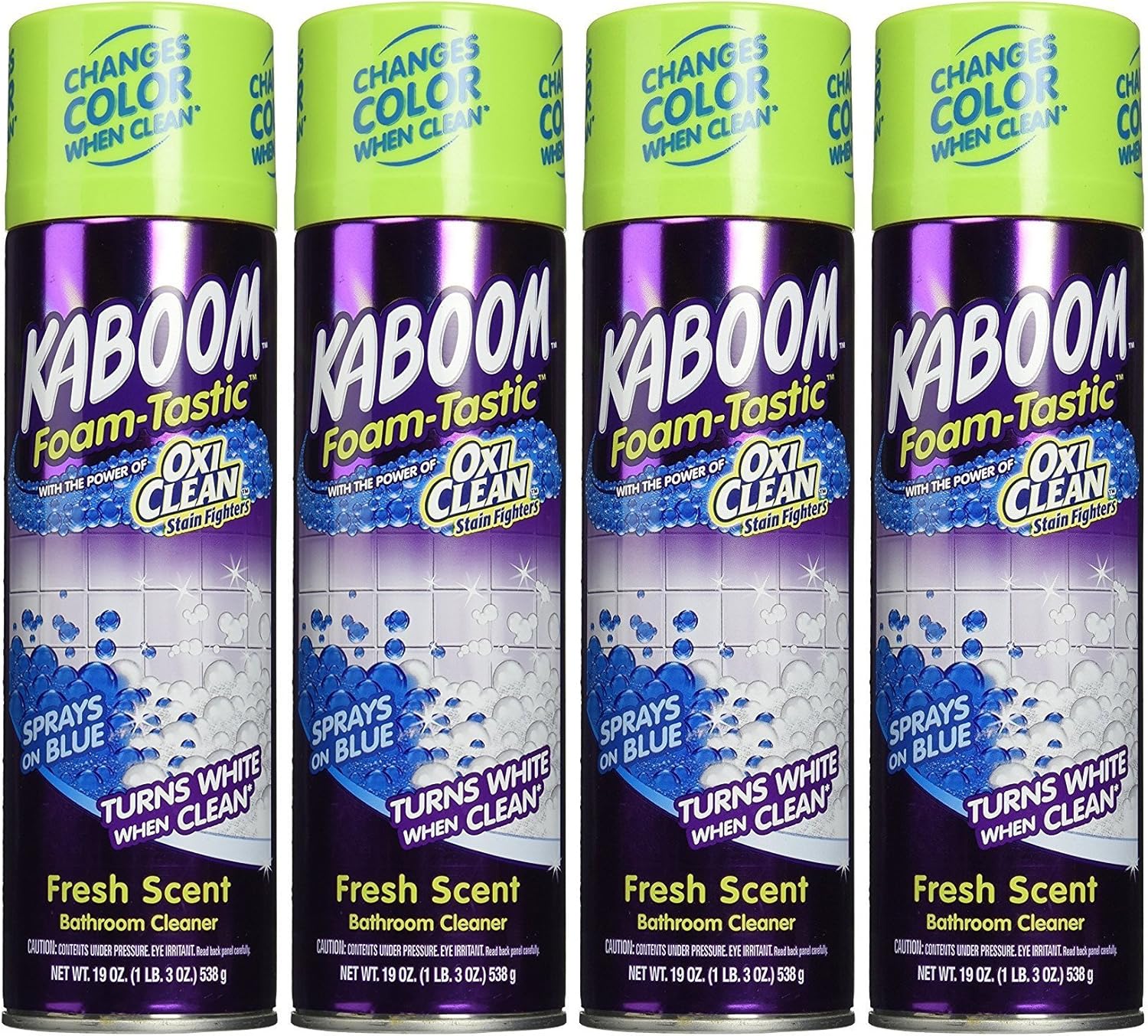 Kaboom FoamTastic Fresh Scent Bathroom Cleaner, 19 oz, 4