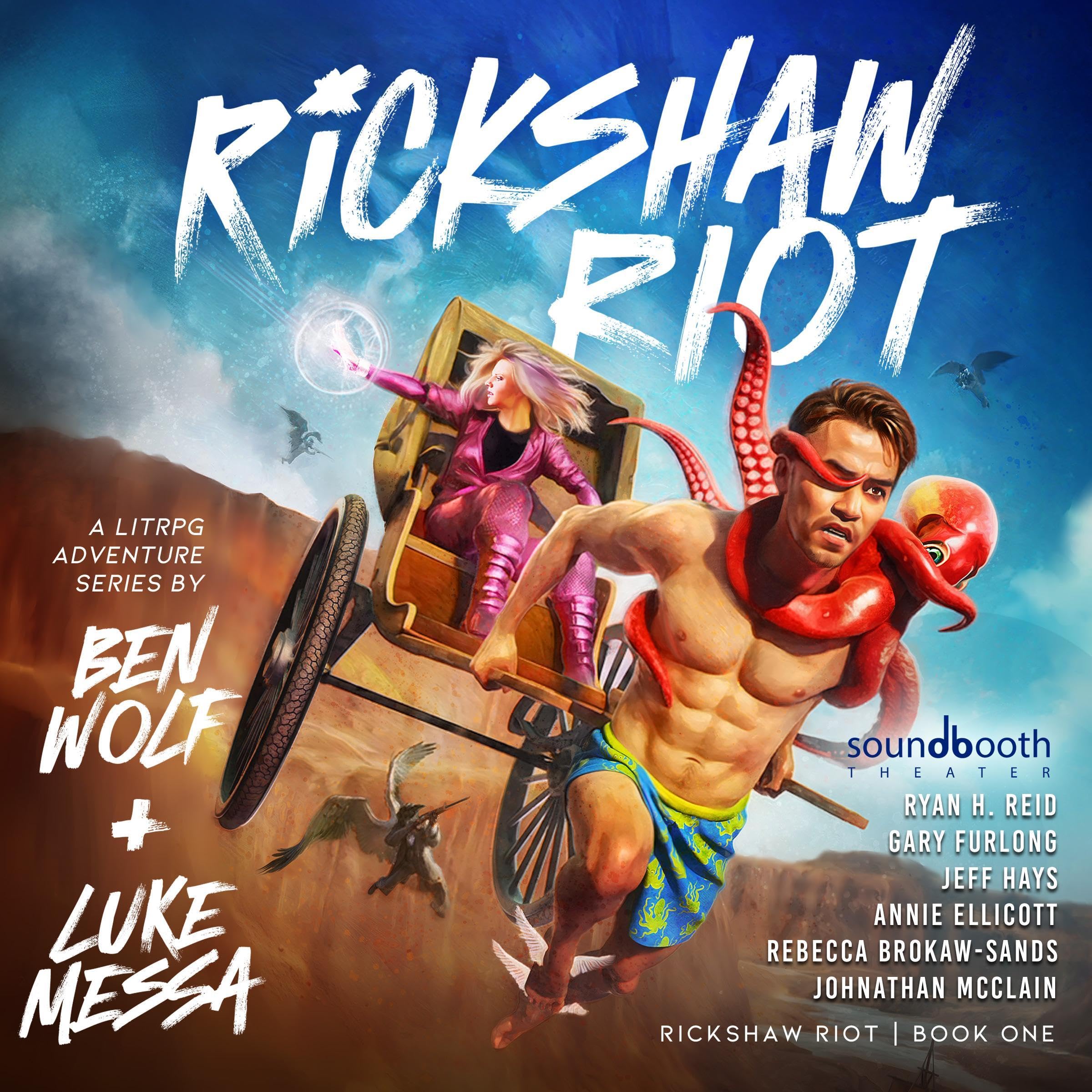 Cover art for Rickshaw Riot