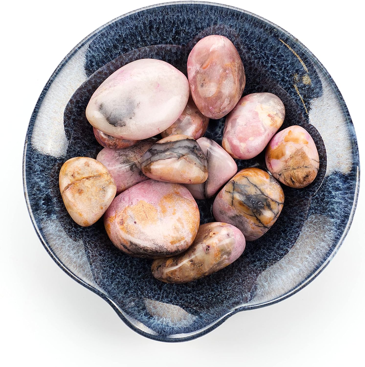 Cherry Tree Collection 1/2 Pound Polished Stones - 1/2" - 1" Size Tumbled Stones - Tumbled Crystals Bulk for Healing, Reiki, Chakra - Image 2