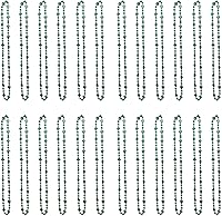 Vista 1 de Beistle 24 cuentas de cactus, 33 pulgadas (verde)