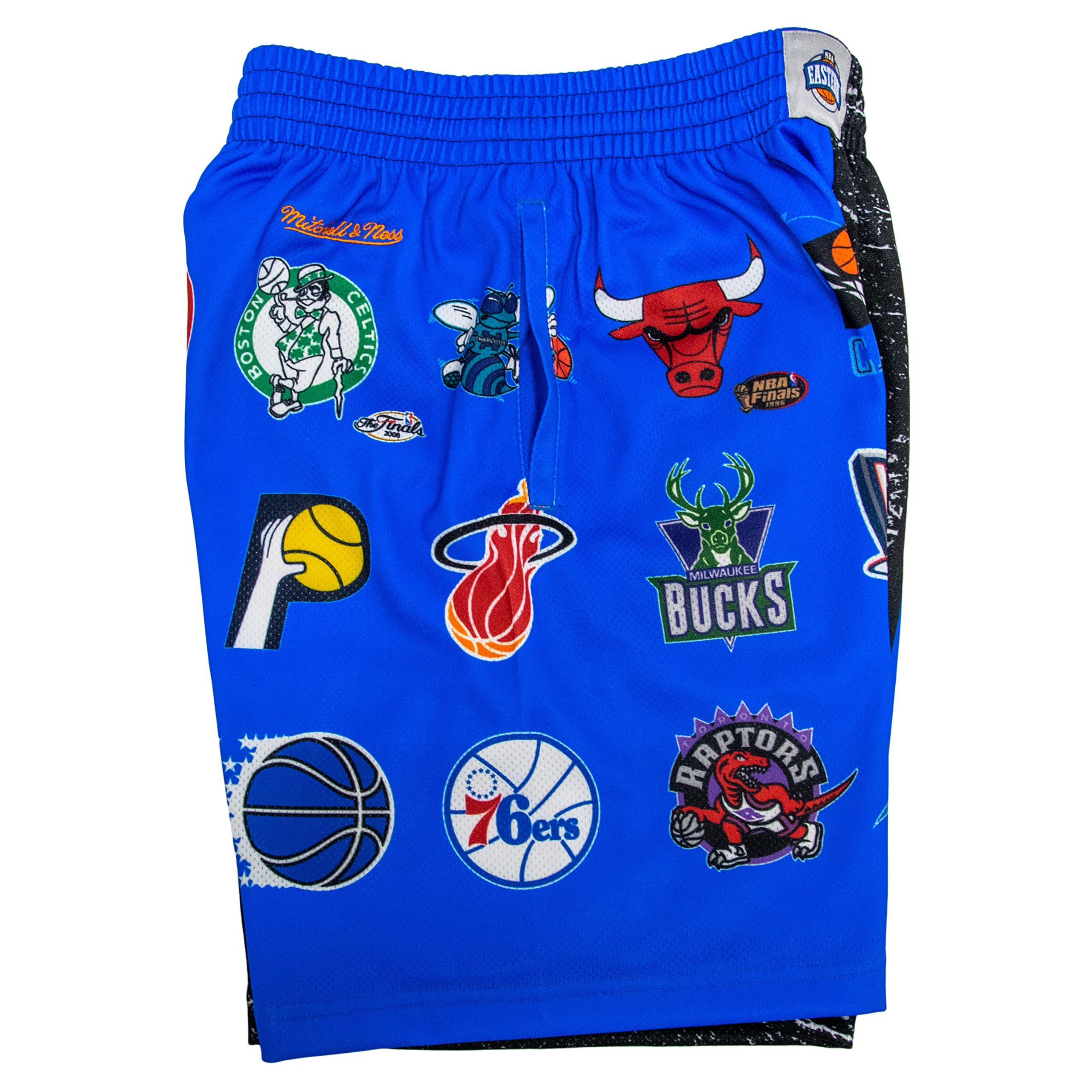 Mitchell & Ness NBA Jumbotron 3.0 Pantalones cortos, Multi/Blanco