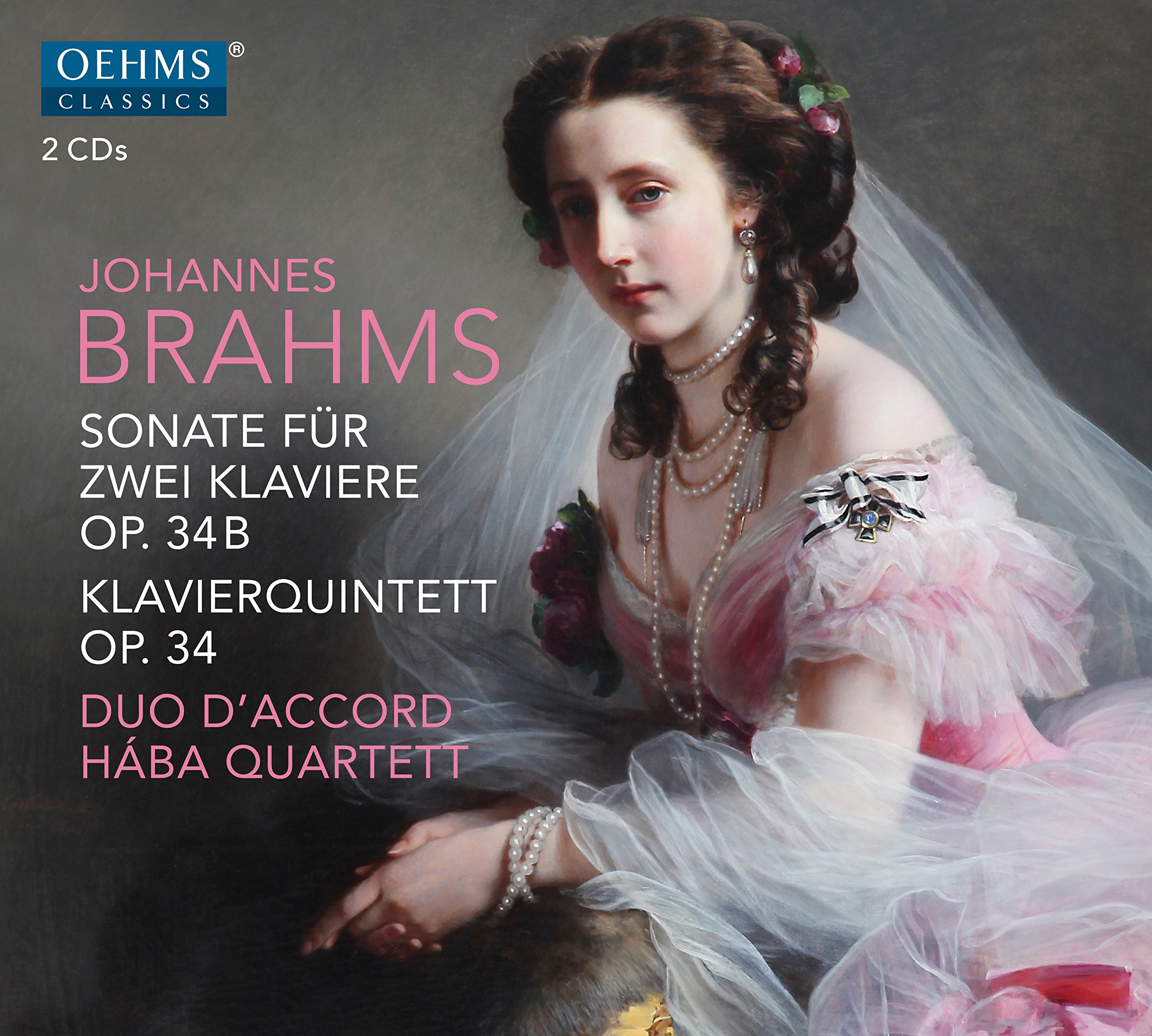 Brahms: Sonata for 2 Piano, Op. 34b, Piano Quintet in F minor, Op. 34