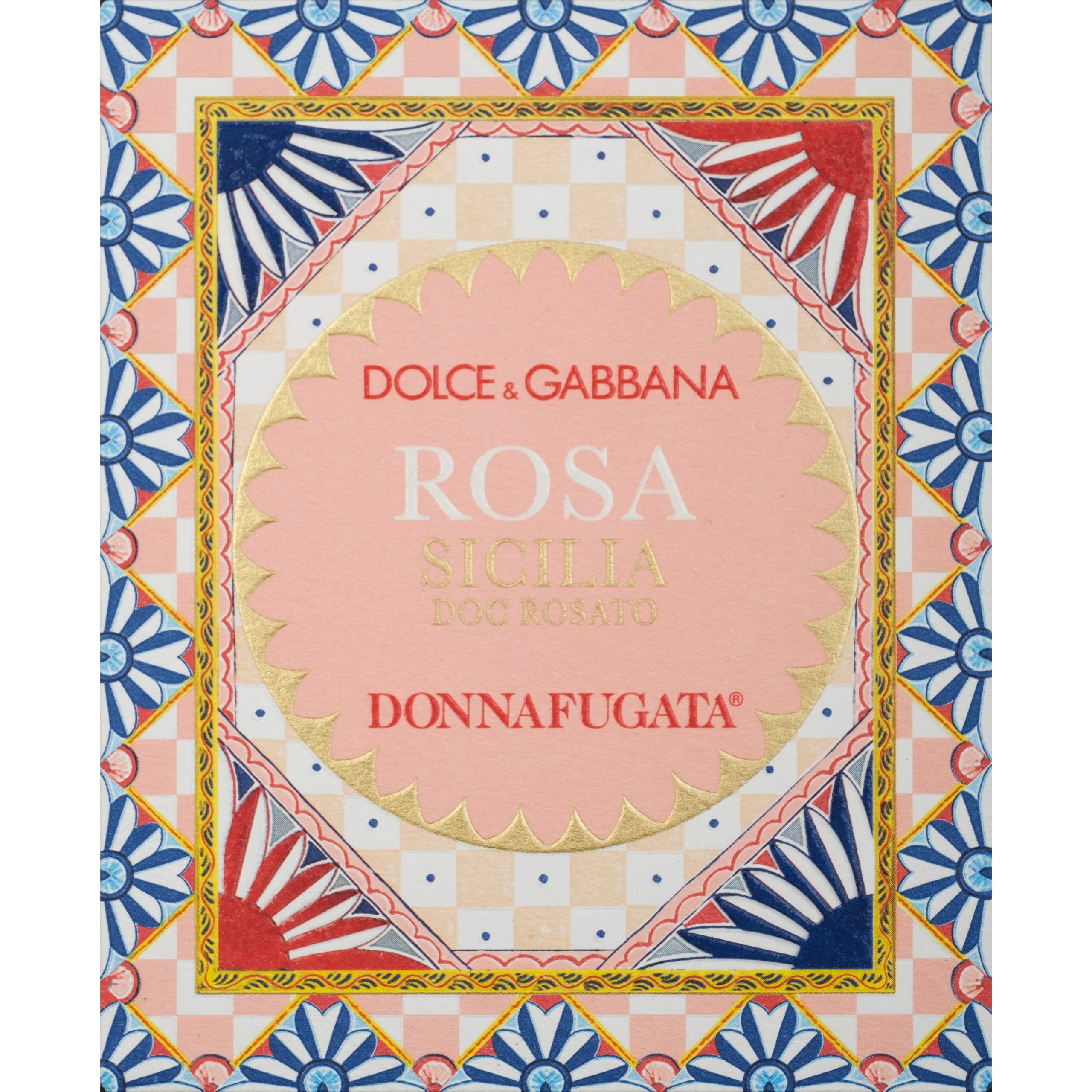 Dolce&Gabbana e Donnafugata Rosa 2025 - Rosato, Sicilia Doc - 750 ml In Astuccio