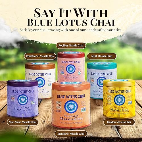 Miniatura 9 de Lotus Azul Blue Lotus -  Masala Chai -  Listo para Saborear en un momento...