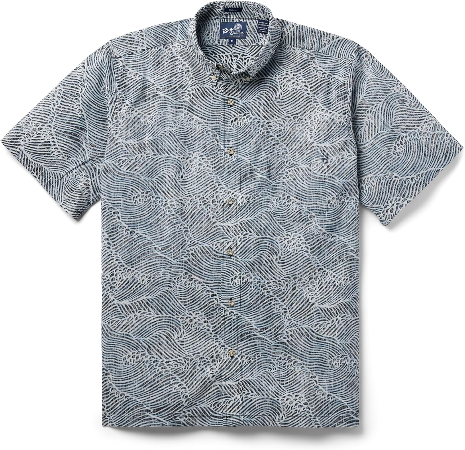 Reyn Spooner Oceanic Hawaiian Aloha Shirt - Button Front