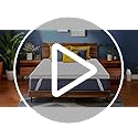 Subrtex 3 Inch Gel-Infused Memory Foam Mattress Topper High Density Breathable Bed Topper Rayon Made from Bamboo Cover CertiPUR-US Certified (Twin)