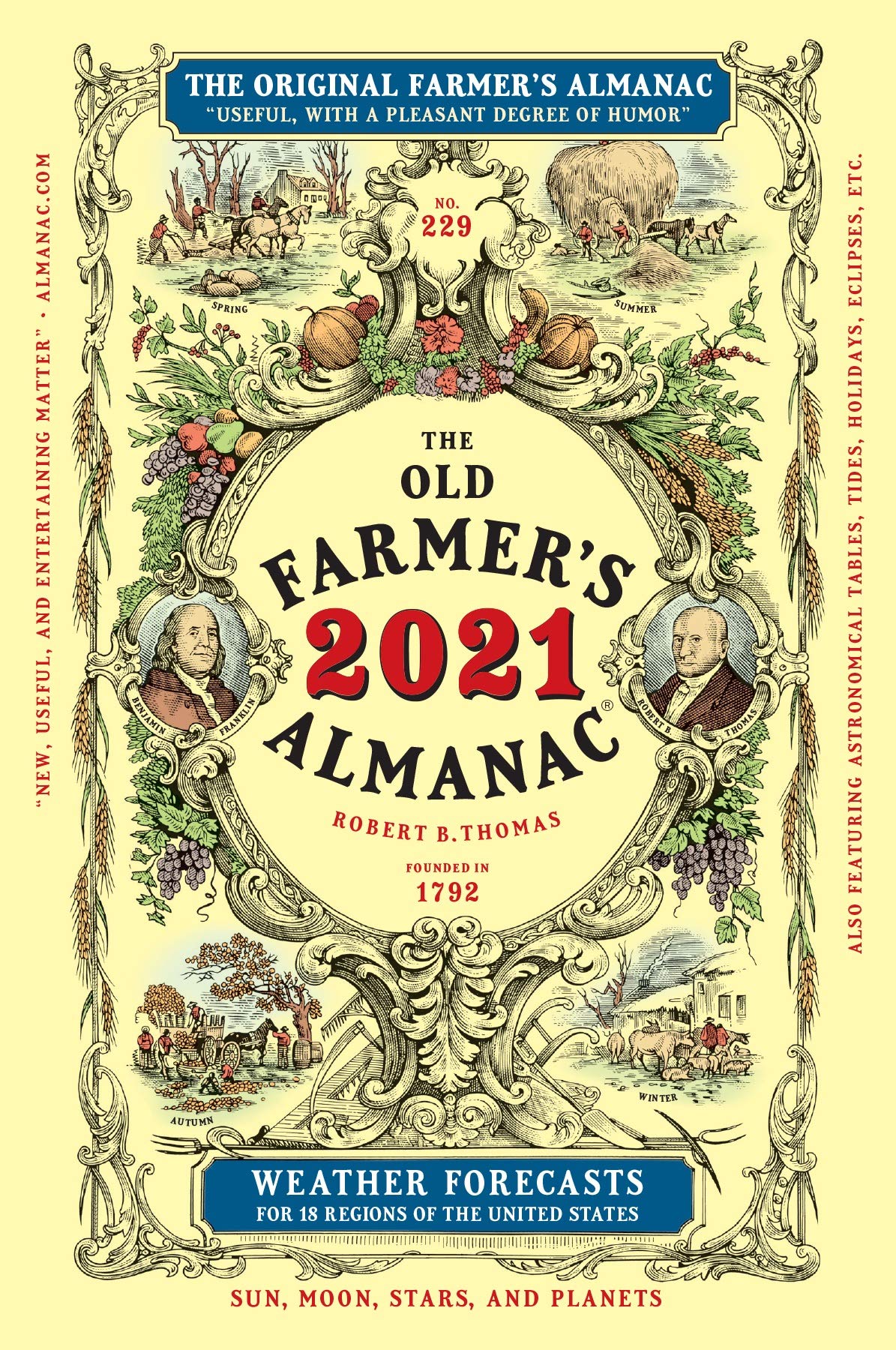 The Old Farmer's Almanac 2021: Historical Weather & Gardening Handbook