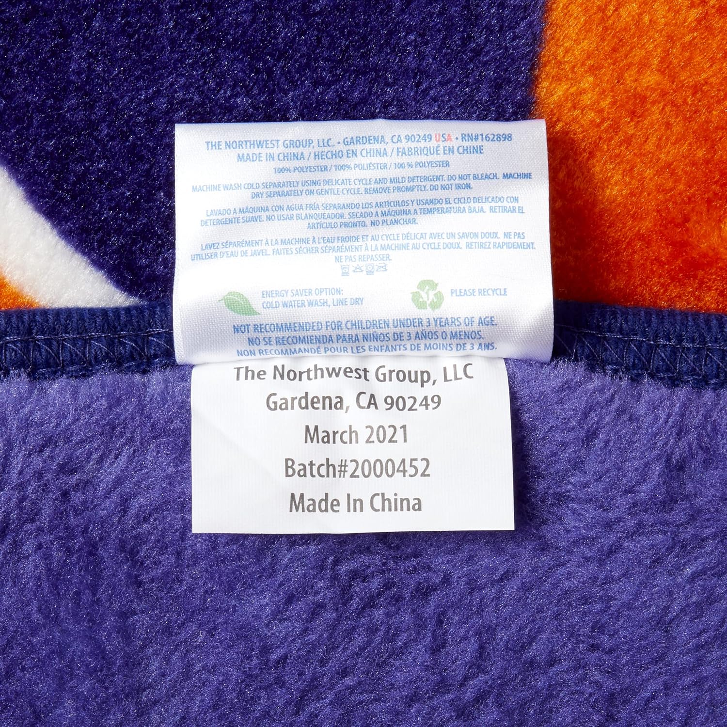 Northwest NBA Phoenix Suns Unisex-Adult Raschel Throw Blanket, 50" x 60", Signature