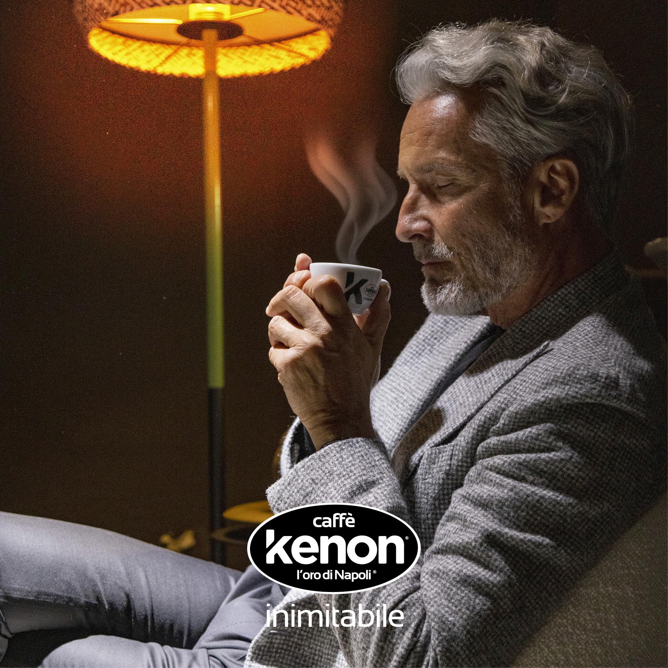 Kenon Caffè – 200 Cialde ESE 44mm – Espresso Intenso e Cremoso, 7g Tostato e Macinato, 100% Compostabili, Confezionate Singolarmente