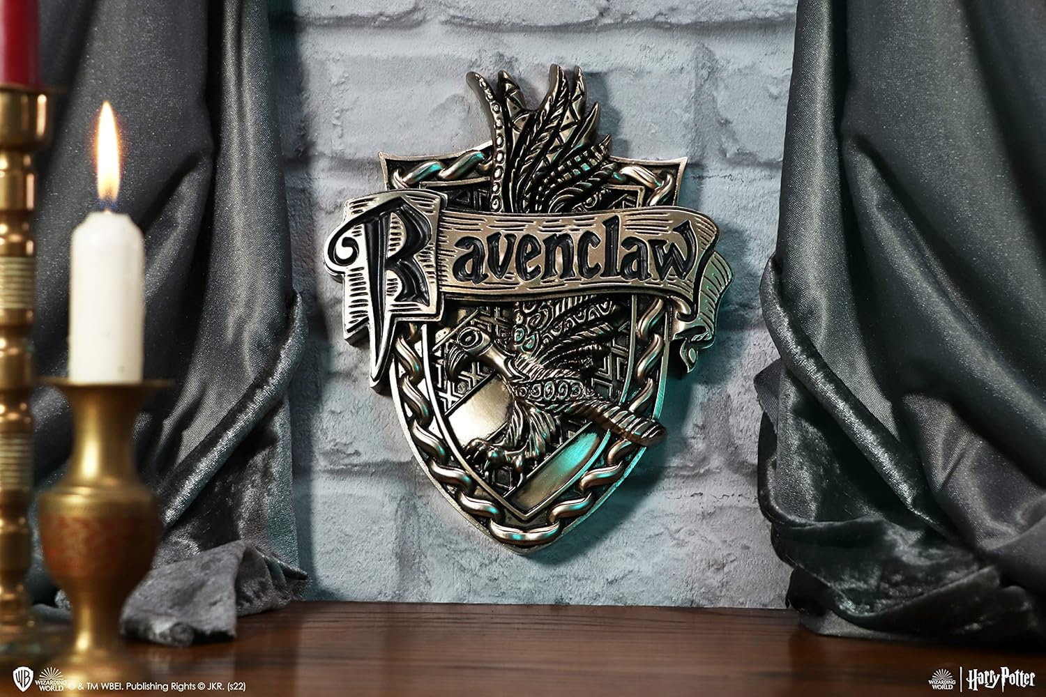 Nemesis Now Officially Licensed Harry Potter Ravenclaw Wall Plaque, Bronze, 21.5cm