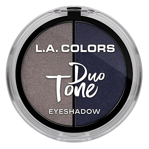 Miniatura 6 de L.A. Colors Sombra de ojos Duo Tono, Lencería, 1 onza