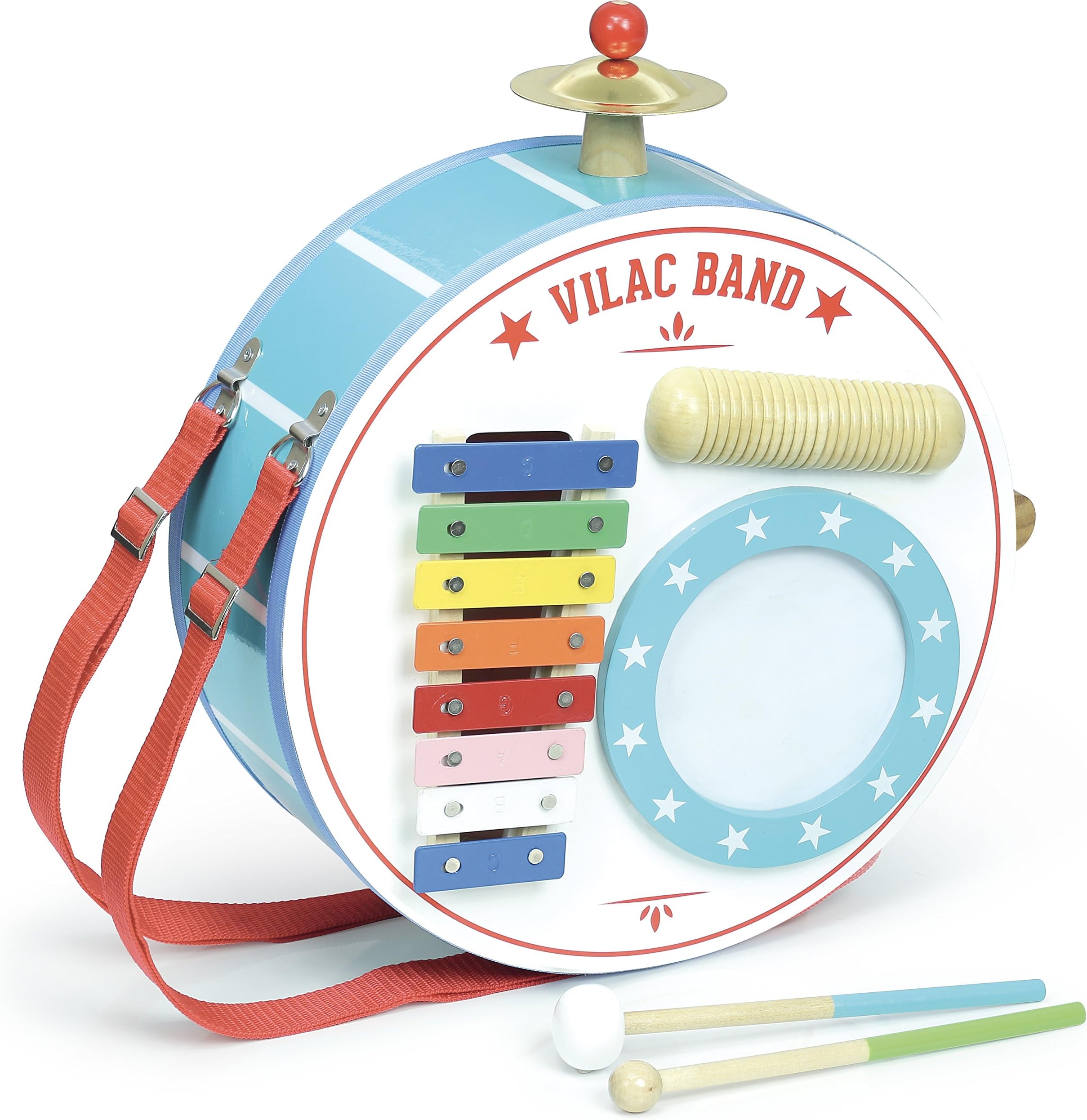 Vilac Vilac8354 One-Man-Band Toy