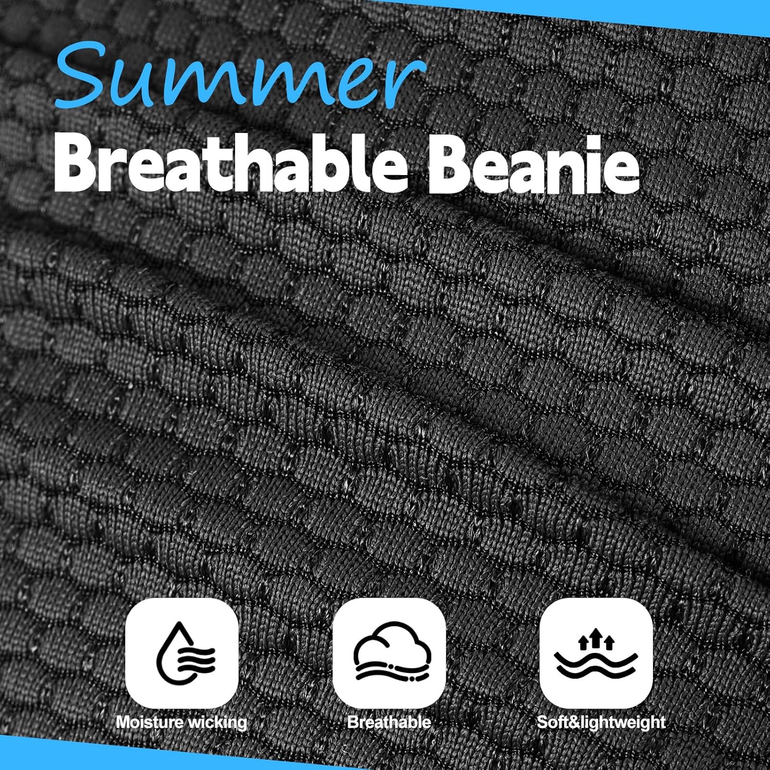 JenPen Cooling Skull Cap for Men Women, Breathable Quick Dry Helmet Liner Sweat Wicking Biker Cap for Running Cycling Sports - Image 5