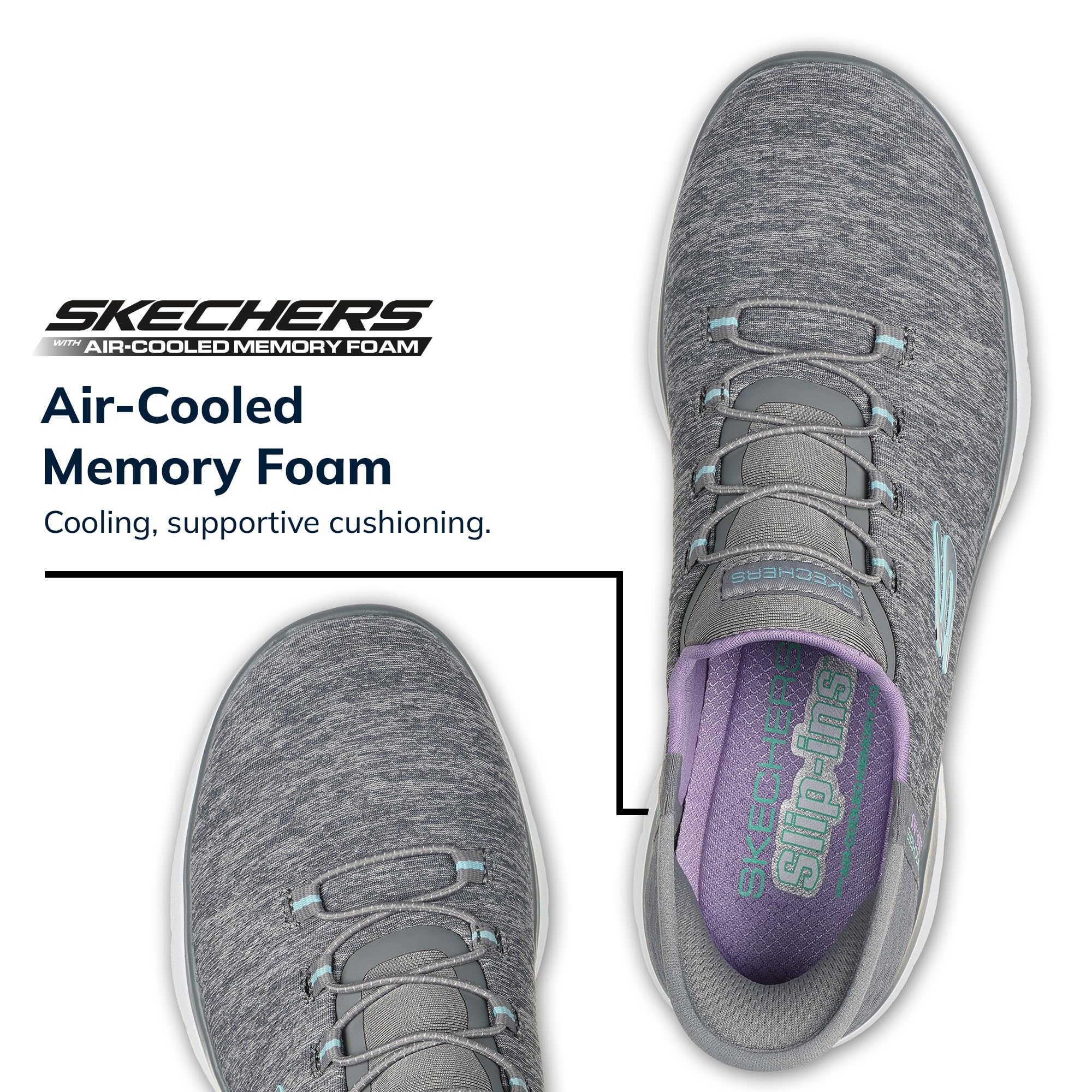 Skechers Kobiety Summits Dazzling HazeAdidasy